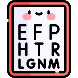 Eye test icon