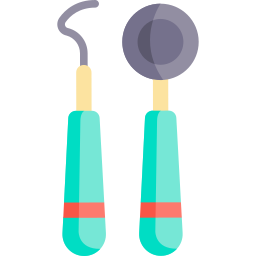 herramientas dentales icono