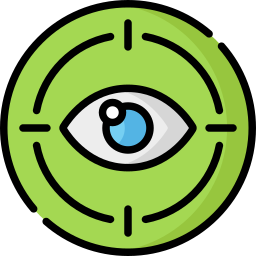 Eye scanner icon