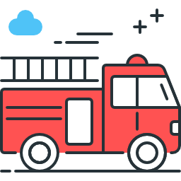 Fire truck icon