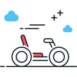 四輪車 icon