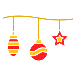 decorazione natalizia icona