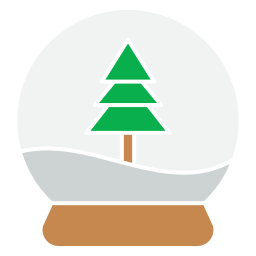globo de navidad icono