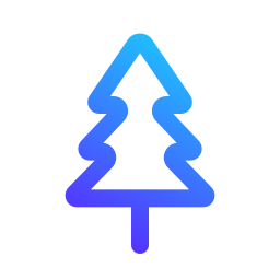 Pine tree icon