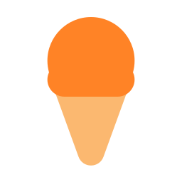 Ice cream cone icon