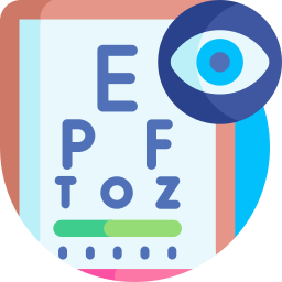 examen de ojos icono