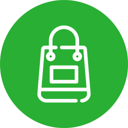 Shopping bag icon