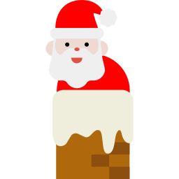 Santa bag icon