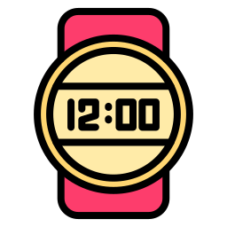 orologio da polso icona