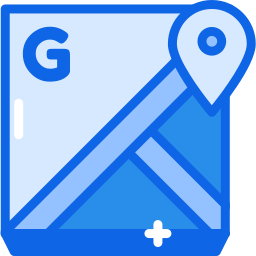 google maps icoon