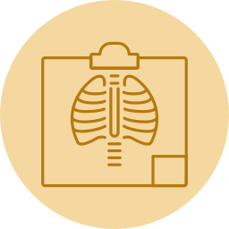 radiología icono