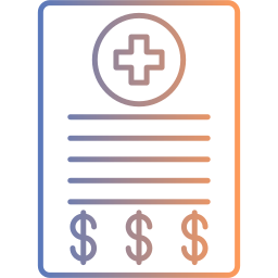 rachunek medyczny ikona