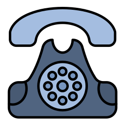 Стационарный телефон иконка