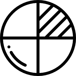 diagramme circulaire Icône