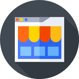 Online shop icon