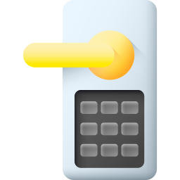 Smart door icon