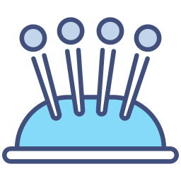 Pincushion icon