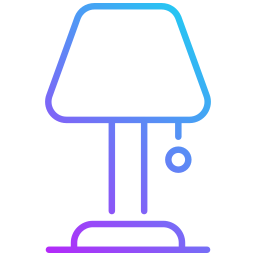 Table lamp icon