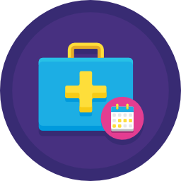 First aid kit icon