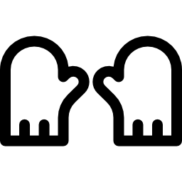 guanto icona