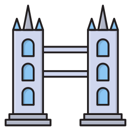 bliźniacze wieże ikona