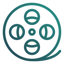 Film reel icon