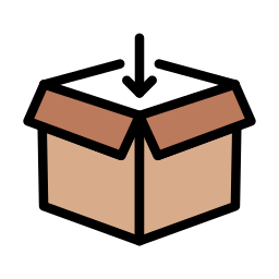 scatola icona