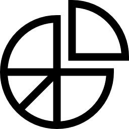 diagramme circulaire Icône