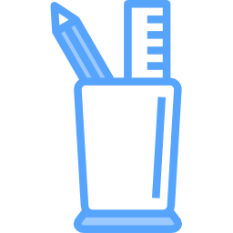 Pencil case icon