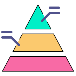 pyramide Icône