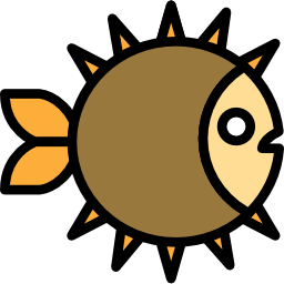 Puffer fish icon