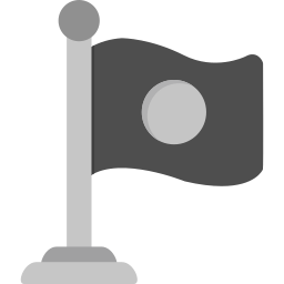 bandera de boxes icono
