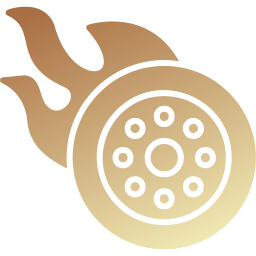 Fire wheel icon