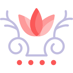 kwiatowy wzór ikona