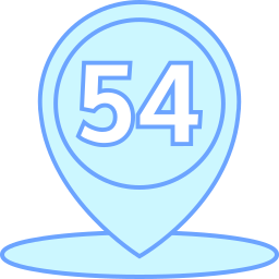 Fifty four icon