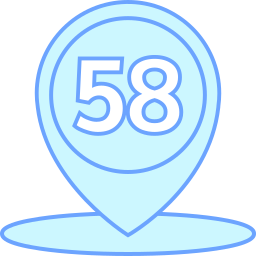 Fifty eight icon