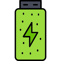 Battery status icon