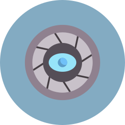 Camera lens icon