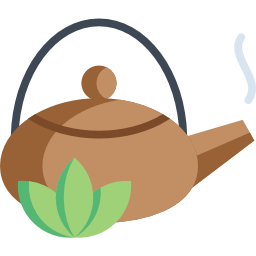 chá de ervas Ícone