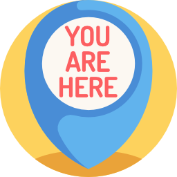 You are here icon