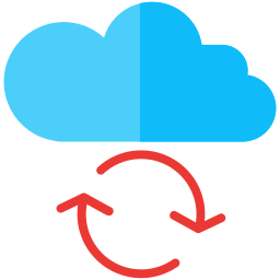 applications basées sur le cloud Icône