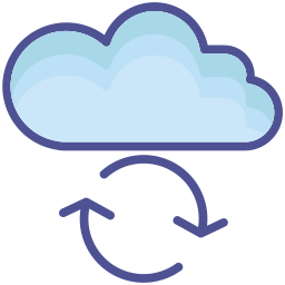 Cloud based s icon