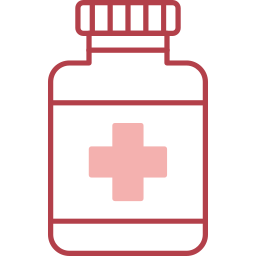 Medicine bottle icon