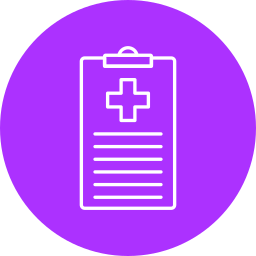 Medical report icon