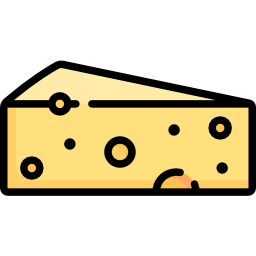 fromage Icône