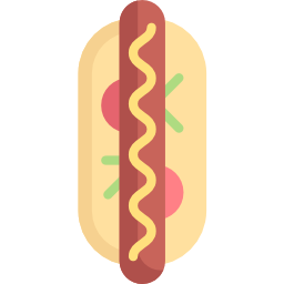 hot-dog Icône