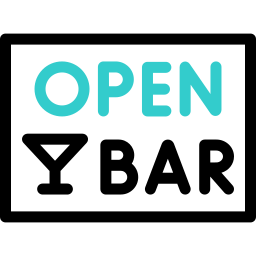 오픈 바 icon