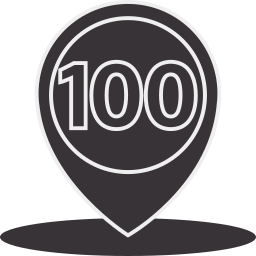 100 icono