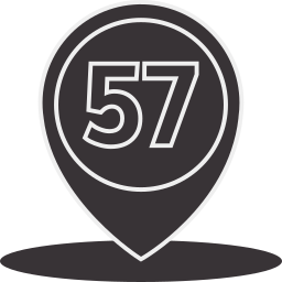 Fifty seven icon