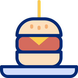 mini-burger icoon